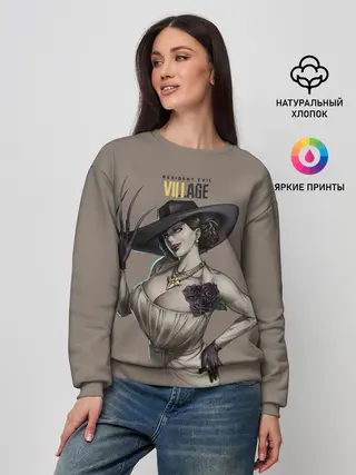 Женский свитшот / Resident Evil Lady Dumitrescu