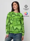 Женский свитшот / Green Slime