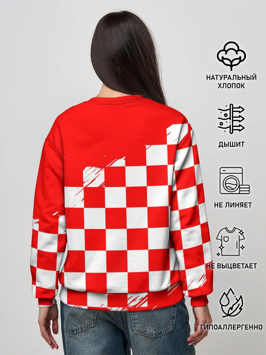 Женский свитшот / ЛУКА МОДРИЧ / LUKA MODRIC