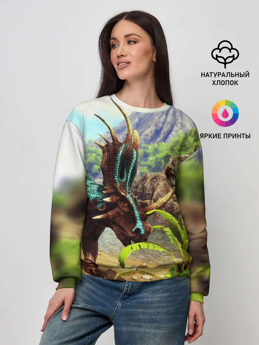 Женский свитшот / Ark Survival | АРК СУРВИВАЛ