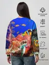Женский свитшот / Морская черепаха