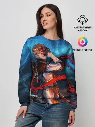 Женский свитшот / Tartaglia art