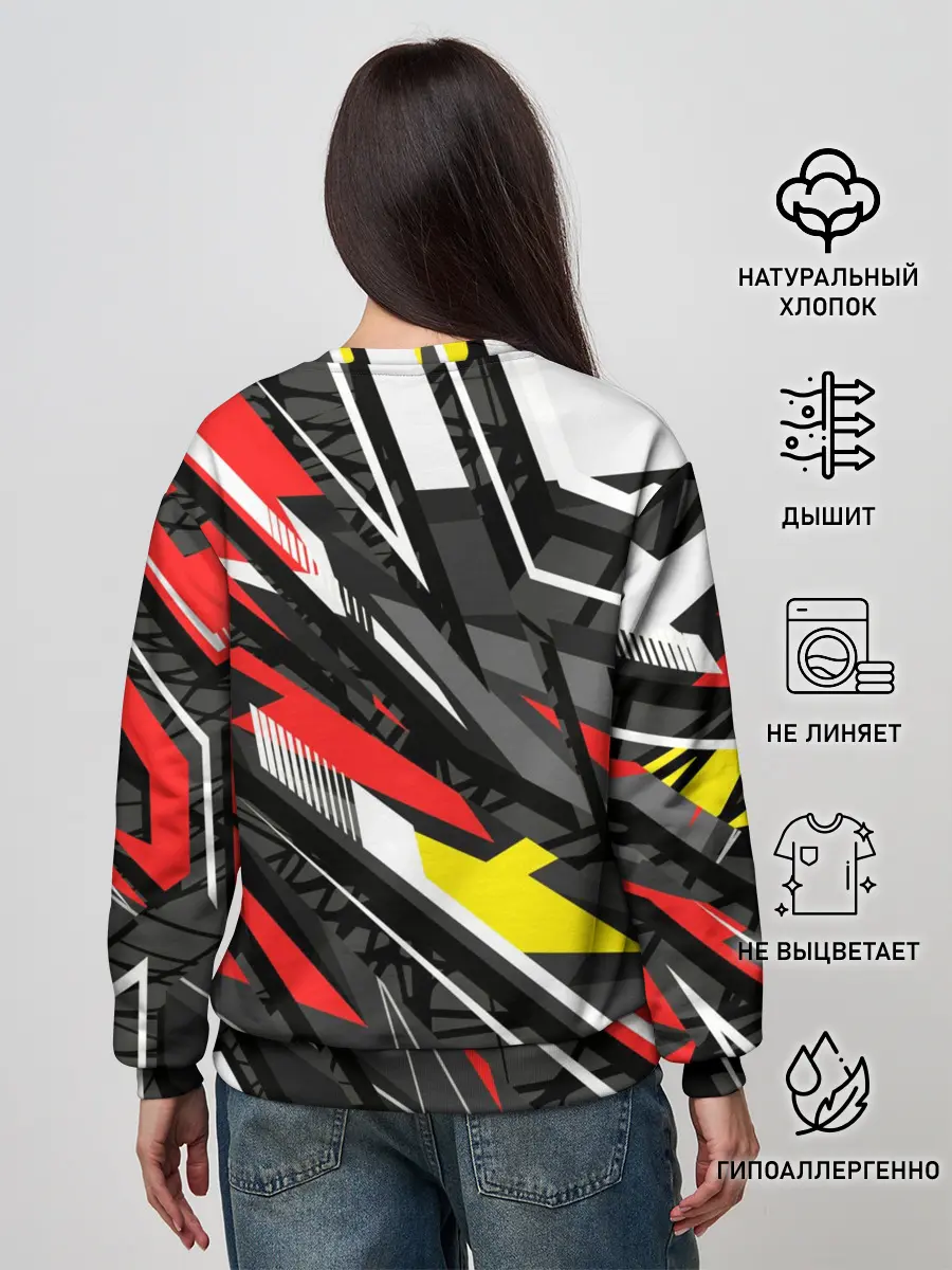 Женский свитшот / Эден Азар