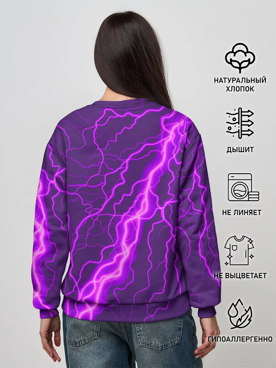 Женский свитшот / GENSHIN IMPACT / МОЛНИЯ