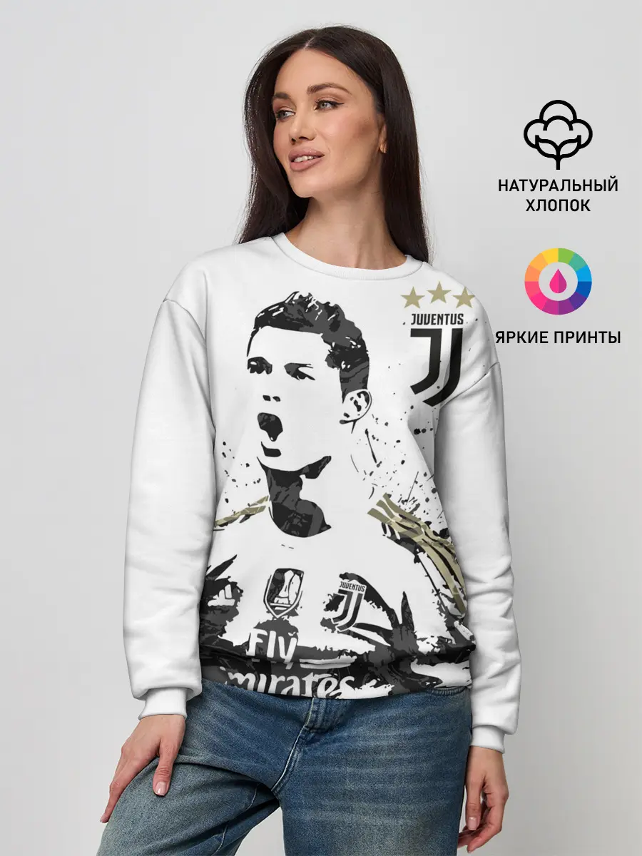 Женский свитшот / Криштиану Роналду