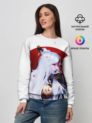 Женский свитшот / GENSHIN IMPACT / НИН ГУАН