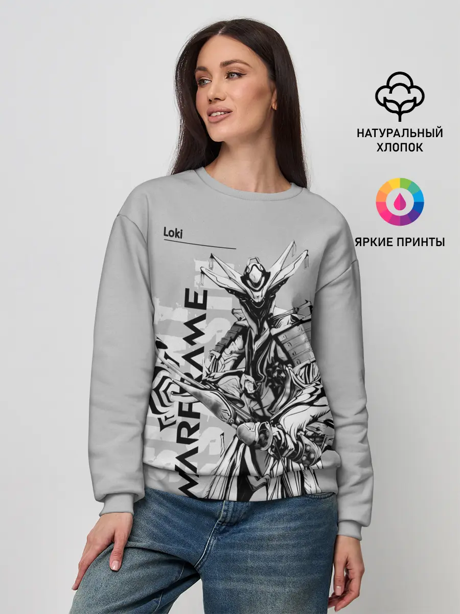 Женский свитшот / loki