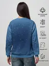 Женский свитшот / Два дельфина