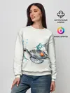 Женский свитшот / черепашка