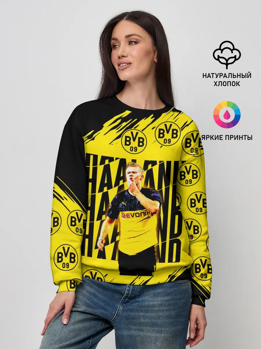 Женский свитшот / ЭРЛИНГ ХОЛАНД / ERLING HAALAND