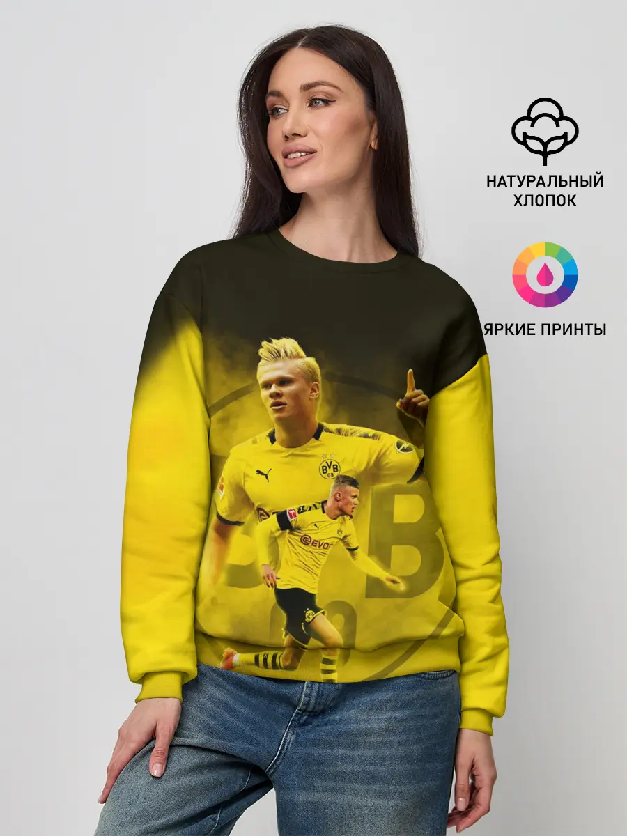 Женский свитшот / ЭРЛИНГ ХОЛАНД / ERLING HAALAND