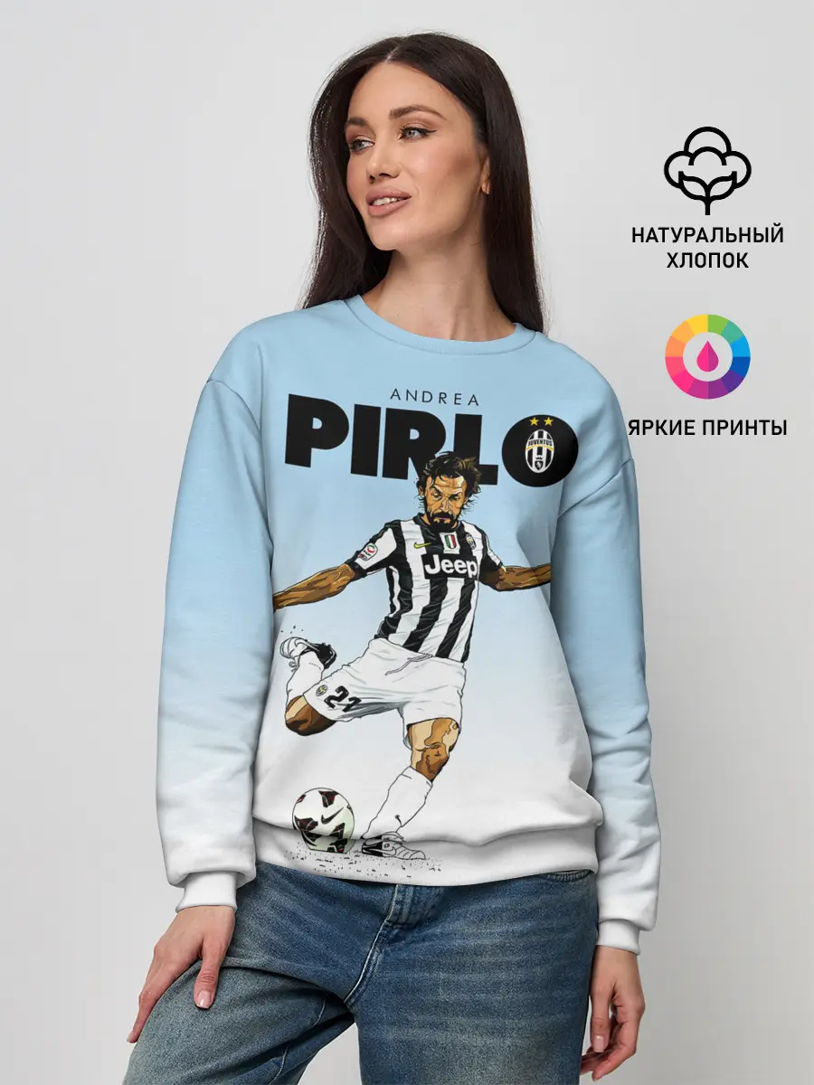 Женский свитшот / Андреа Пирло