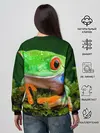 Женский свитшот / Тропическая лягушка