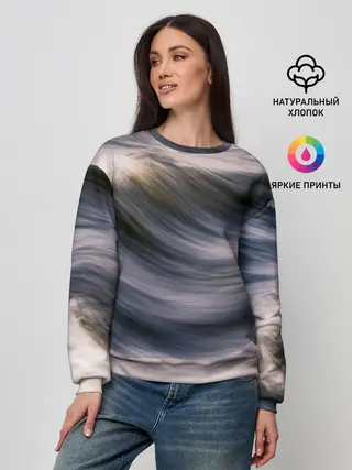 Женский свитшот / Море волнуется