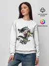 Женский свитшот / Крокодил панк