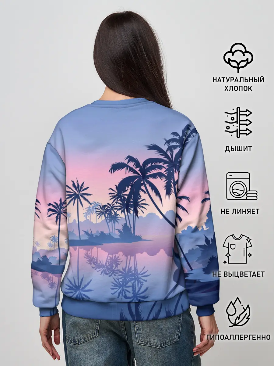 Женский свитшот / Тихая заводь