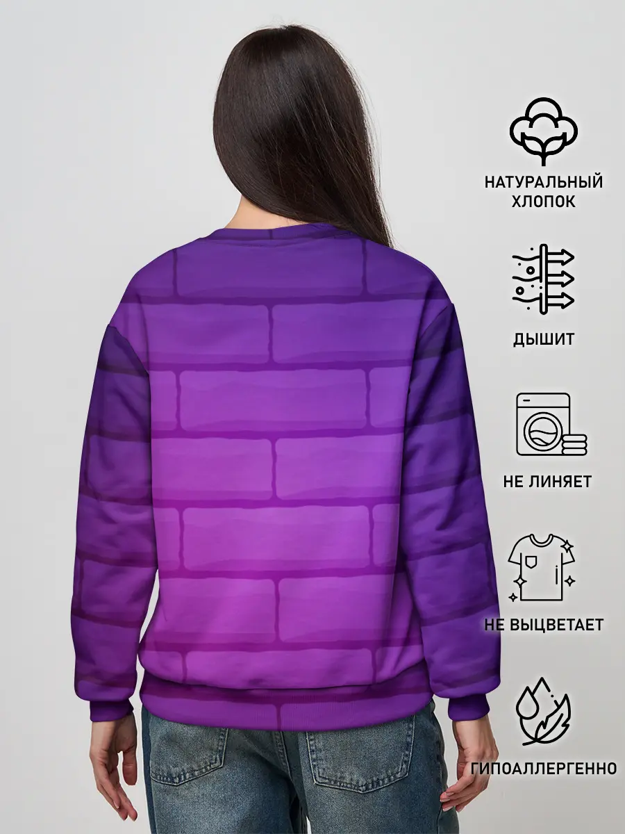 Женский свитшот / Судно неон