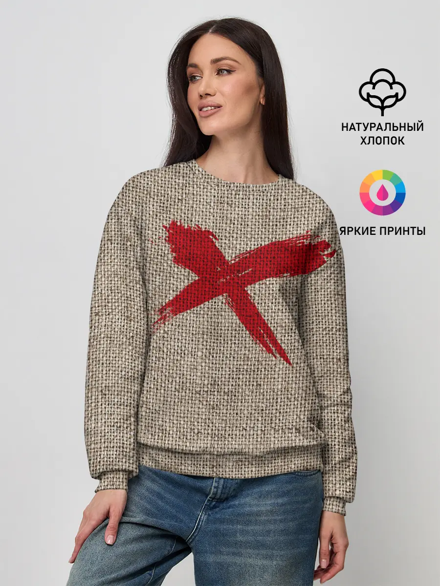 Женский свитшот / Red Cross
