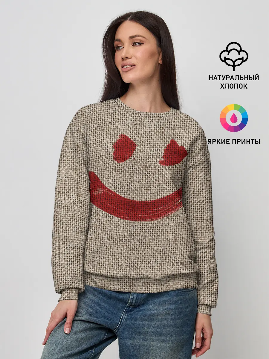 Женский свитшот / Red Smile