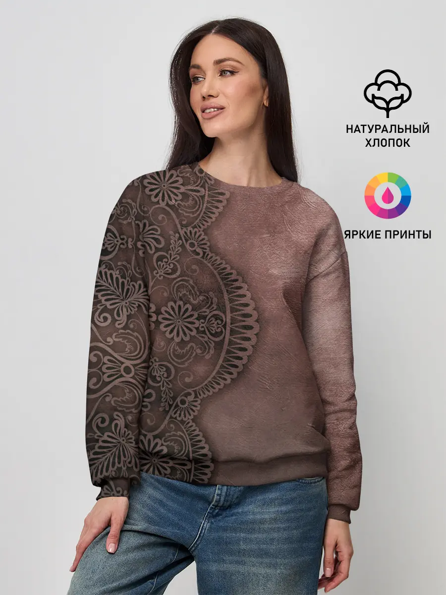 Женский свитшот / Lace, Pattern