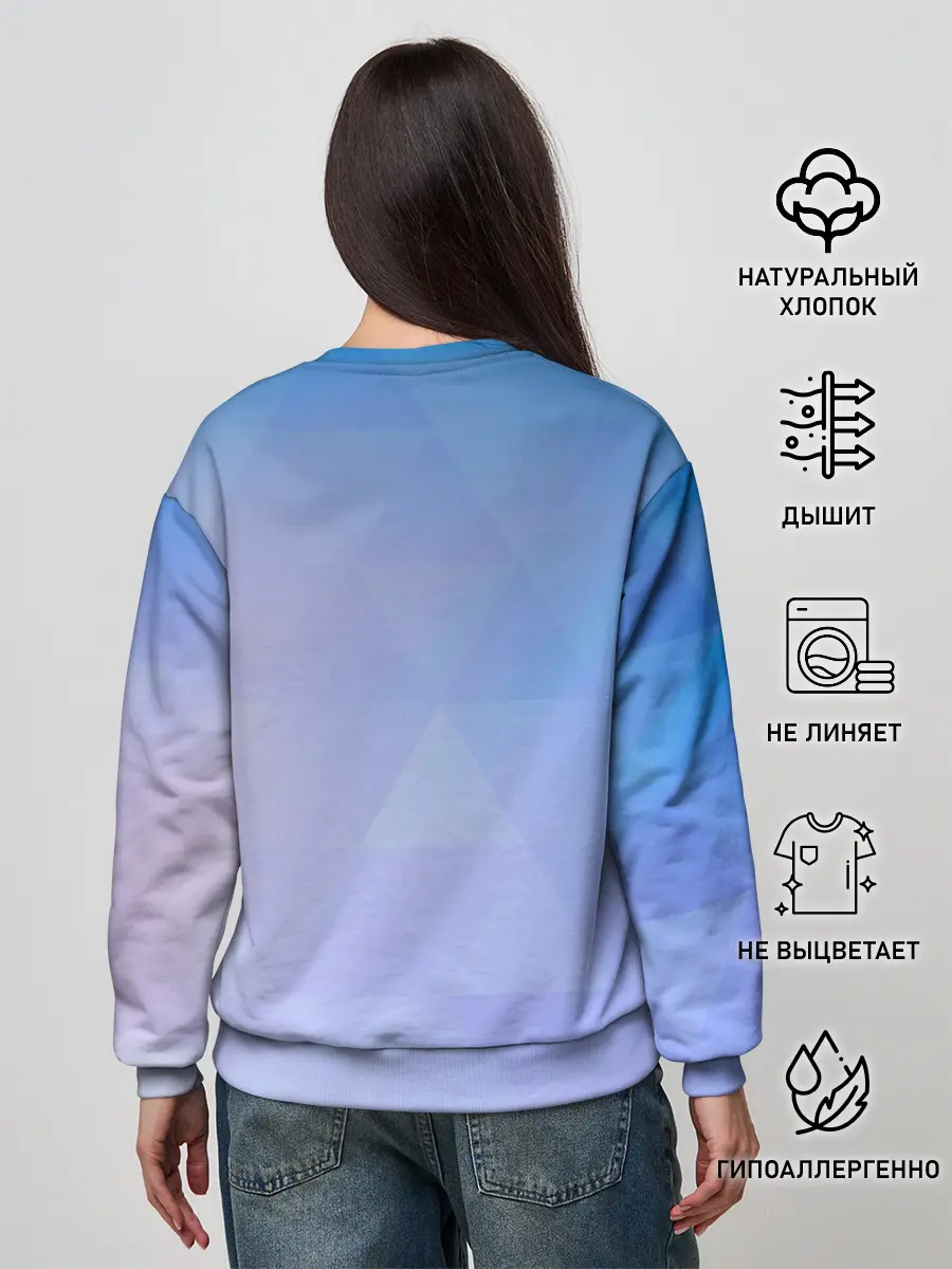 Женский свитшот / Дельфинчик