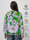 Женский свитшот / Цветы Лавандовые ромашки
