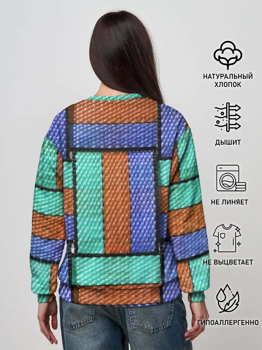 Женский свитшот / Stripes