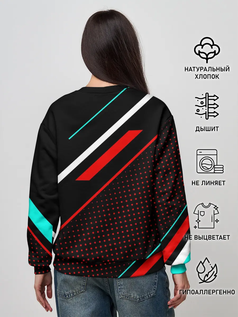 Женский свитшот / LIVERPOOL / ЛИВЕРПУЛЬ / СПОРТ