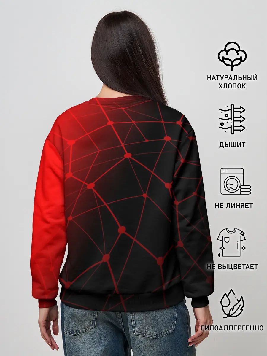 Женский свитшот / LIVERPOOL / ЛИВЕРПУЛЬ / СПОРТ