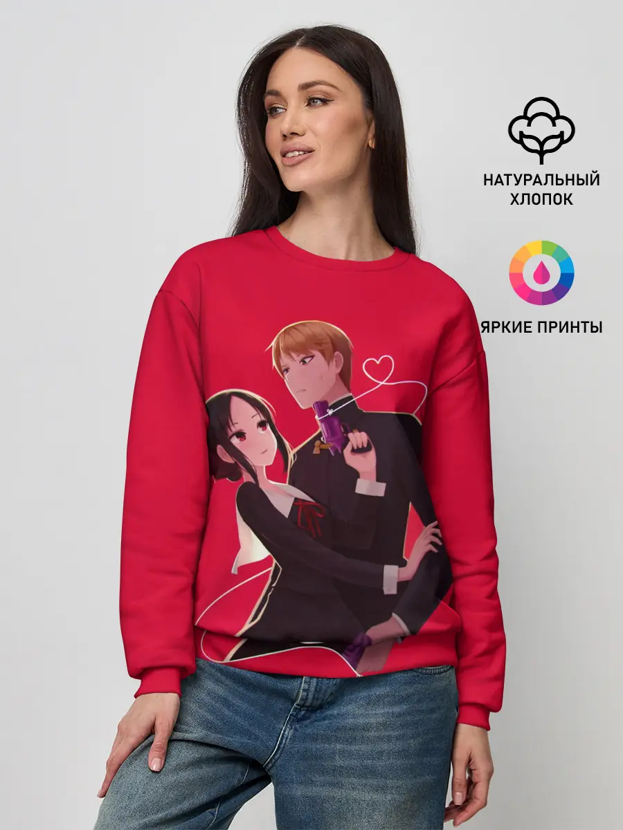 Женский свитшот / Miyuki Kaguya Love