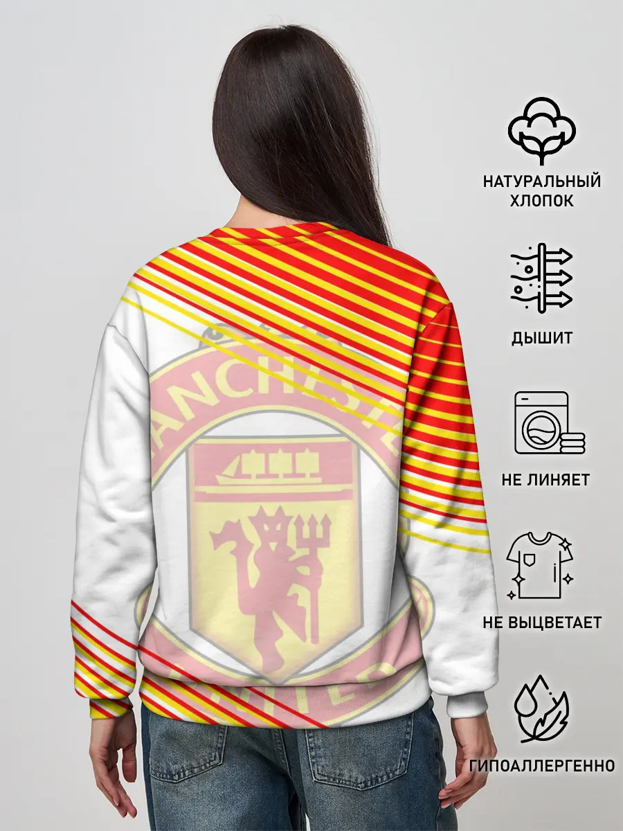 Женский свитшот / МАНЧЕСТЕР / MANCHESTER / SPORT