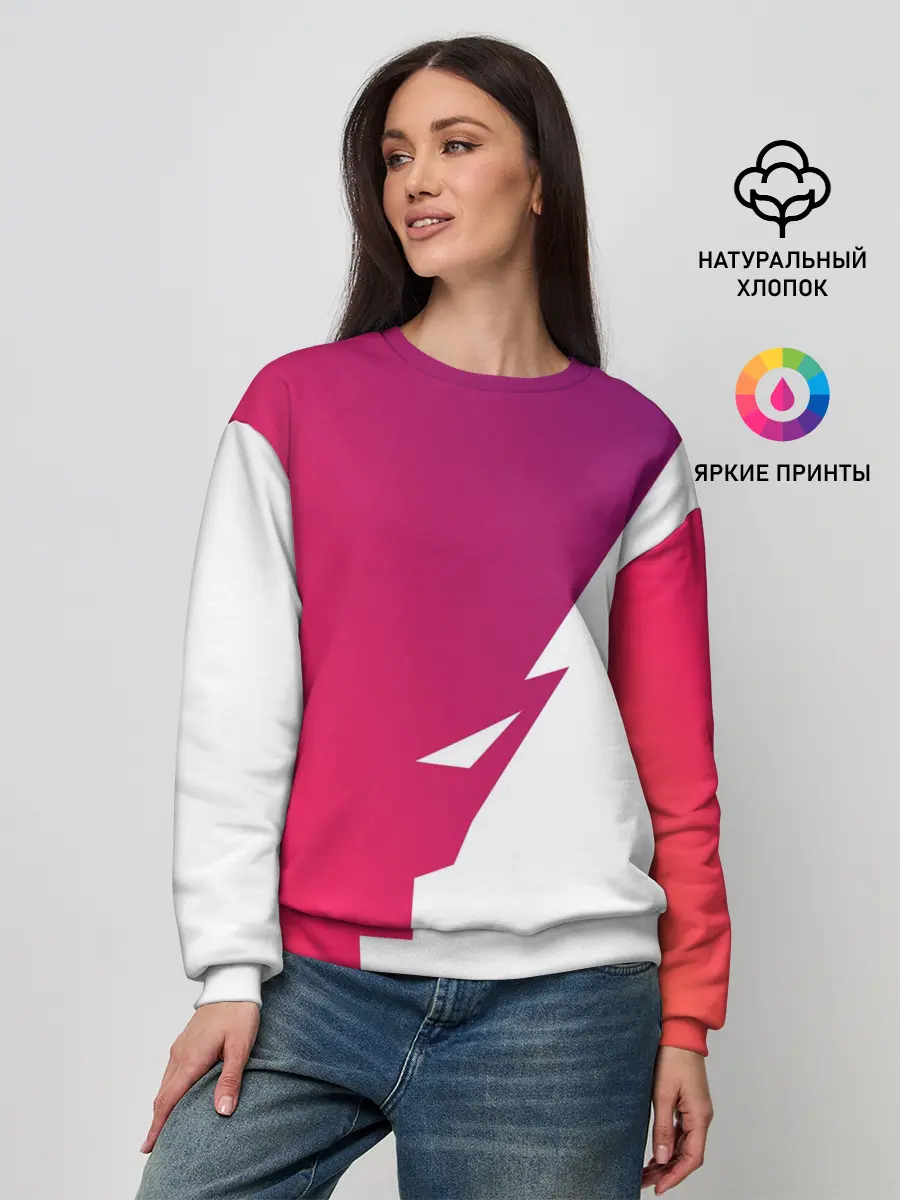 Женский свитшот / Обертка и Задний фон