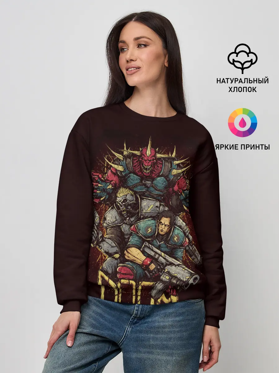 Женский свитшот / DOOM