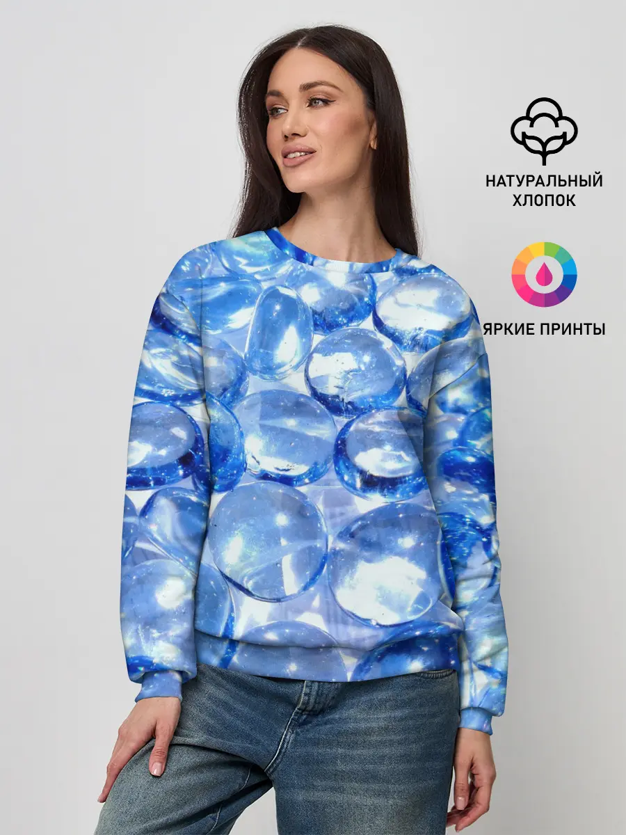 Женский свитшот / Абстракция