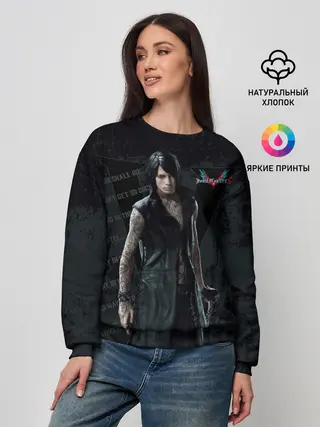 Женский свитшот / V in DMC