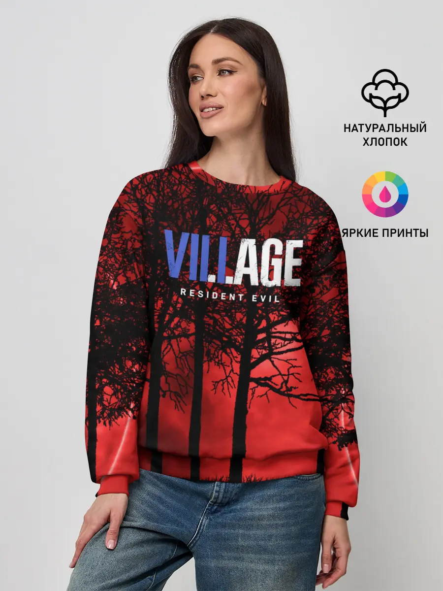 Женский свитшот / Resident Evil Village