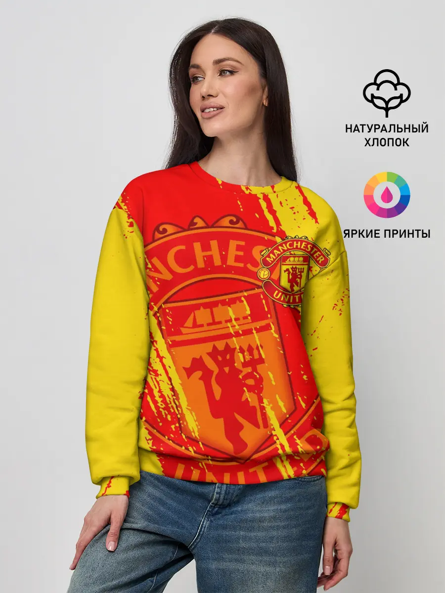Женский свитшот / МАНЧЕСТЕР / MANCHESTER UNITED