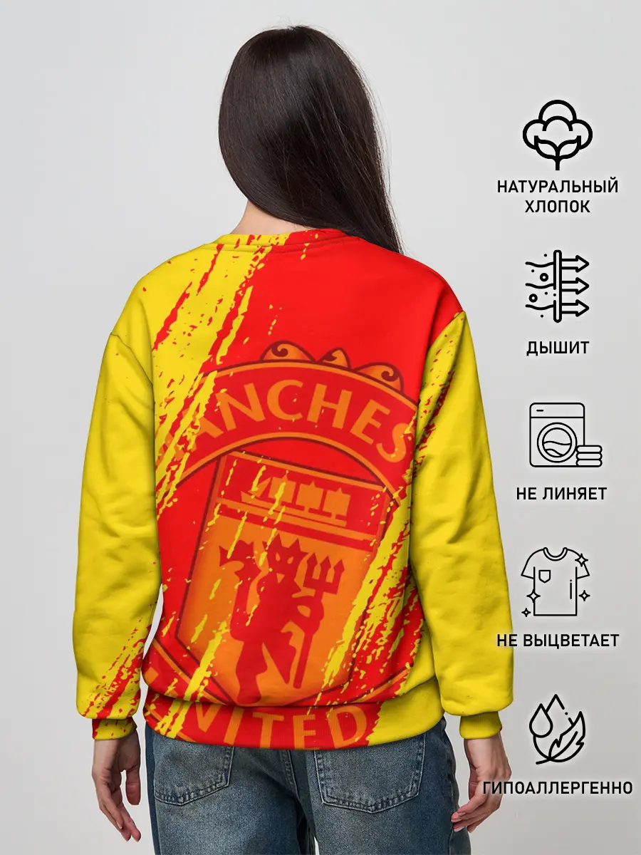 Женский свитшот / МАНЧЕСТЕР / MANCHESTER UNITED
