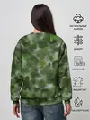 Женский свитшот / Canvas Green Camo