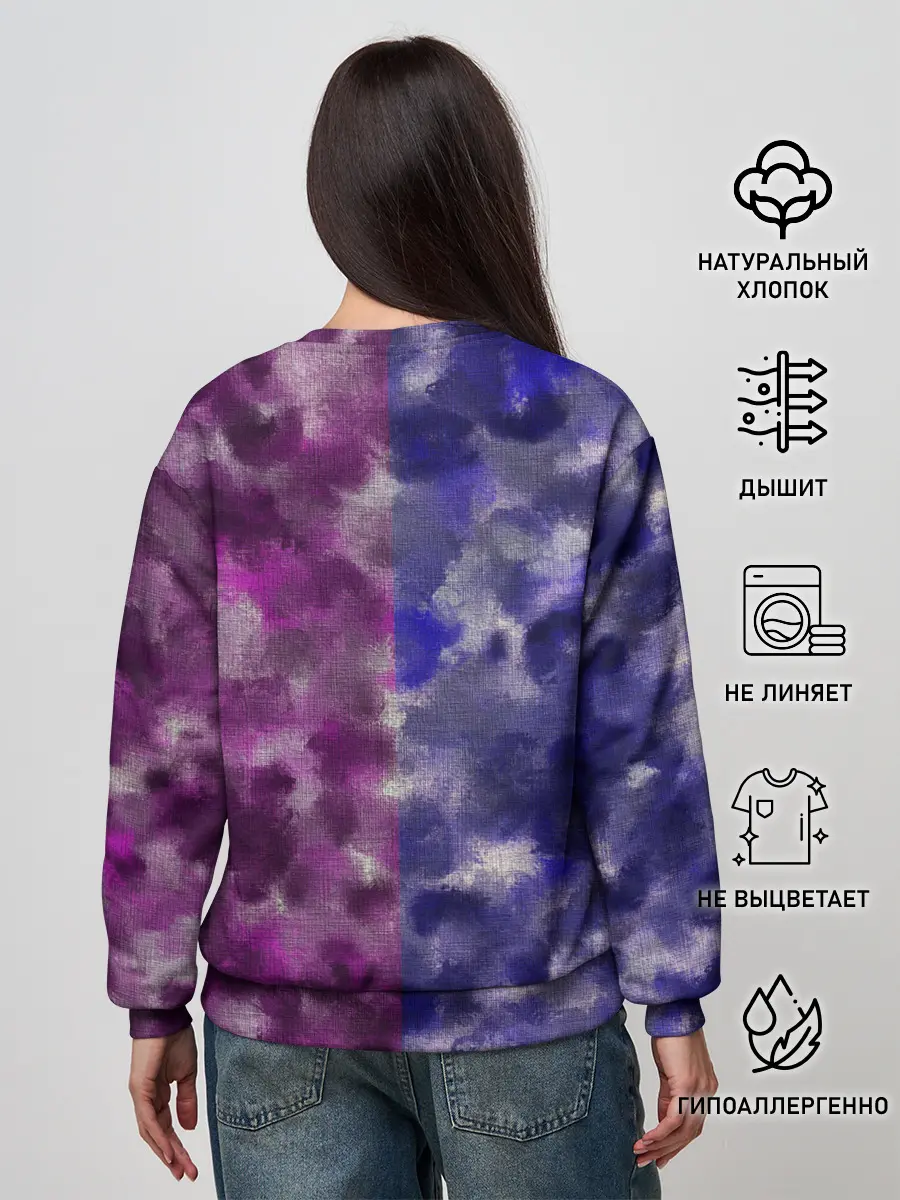 Женский свитшот / Sides Camouflage