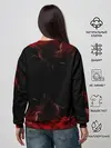 Женский свитшот / Аста в огне Чёрный клевер