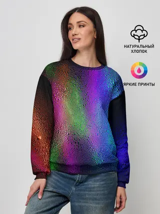 Женский свитшот / Neon Lights