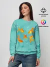 Женский свитшот / Золотые рыбки