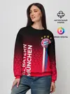 Женский свитшот / ФК БАВАРИЯ / BAYERN / МЮНХЕН
