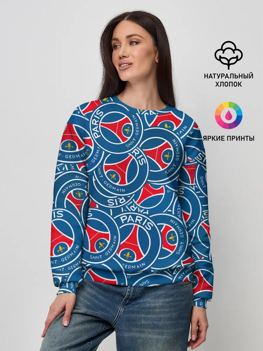 Женский свитшот / ФК ПСЖ / PARIS SAINT GERMAIN