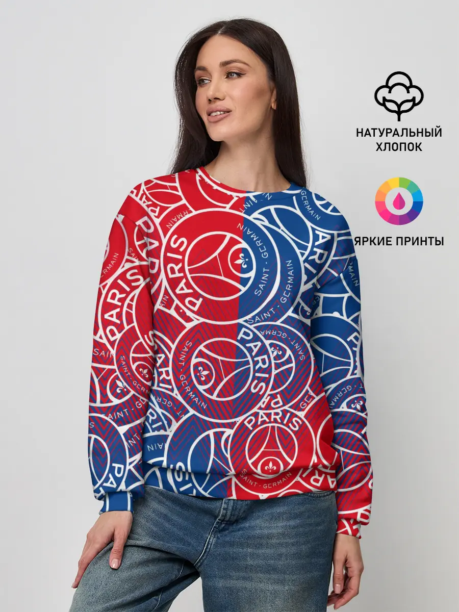 Женский свитшот / ФК ПСЖ / PARIS SAINT GERMAIN