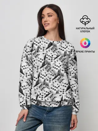 Женский свитшот / Игральные Кости