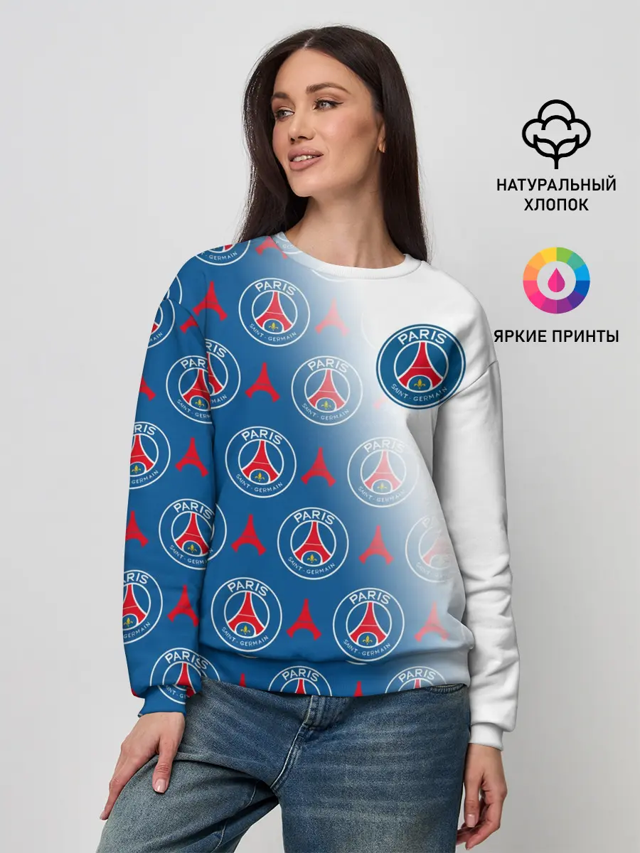 Женский свитшот / ФК ПСЖ / PARIS SAINT GERMAIN