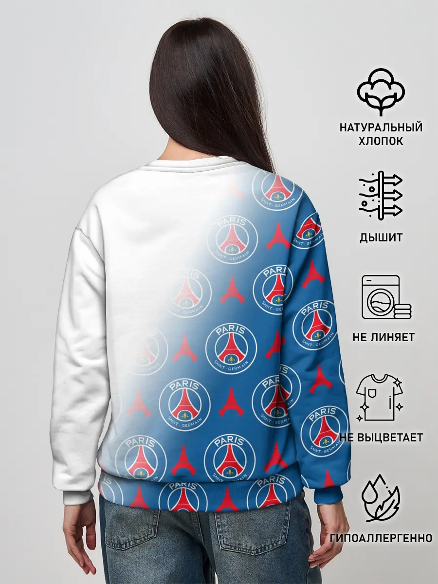 Женский свитшот / ФК ПСЖ / PARIS SAINT GERMAIN