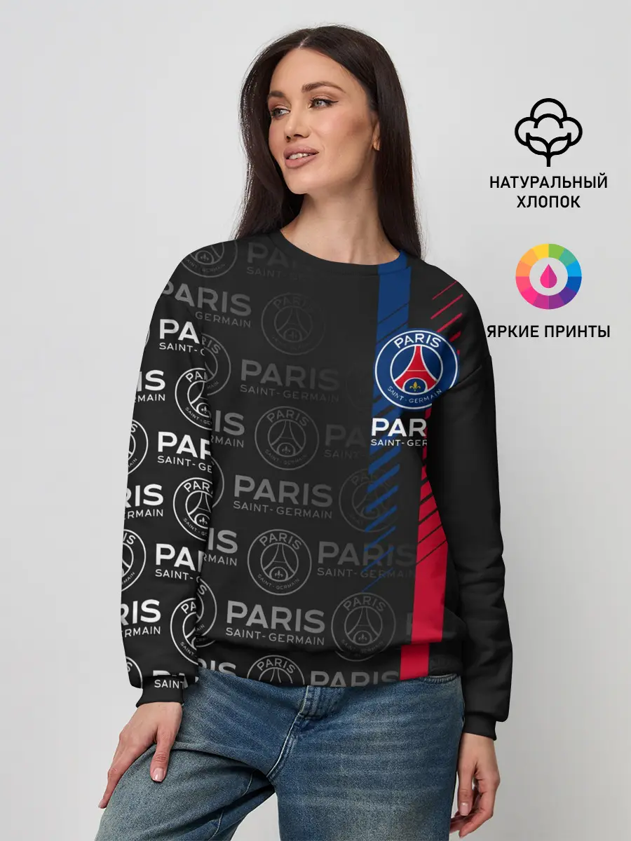Женский свитшот / ФК ПСЖ / PARIS SAINT GERMAIN